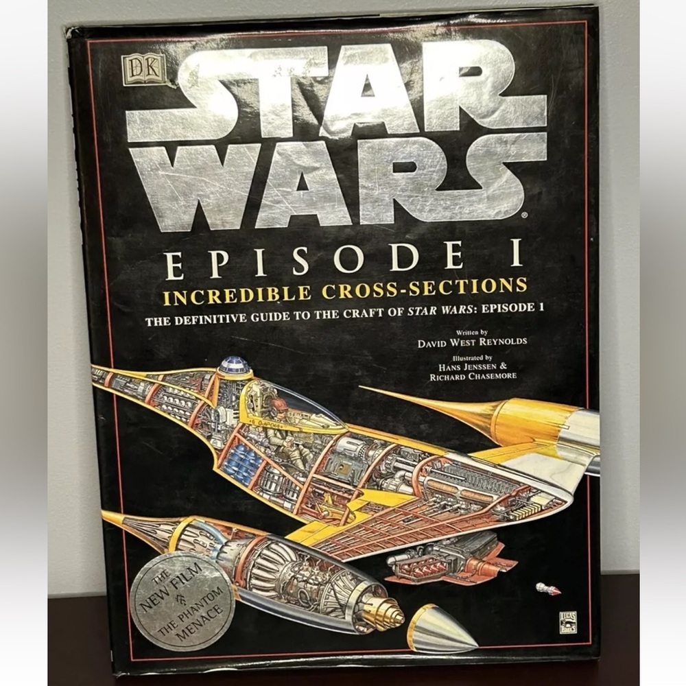 Star Wars Episode I Incredible Cross-Sections Reynolds 1999 Hardcover 1st Ed.‎